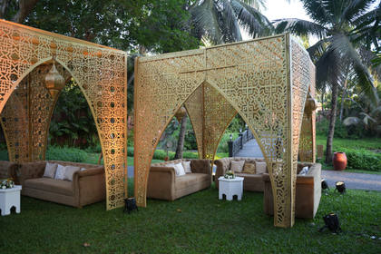 Lounge and Photo-op — wedding decor — St. Regis